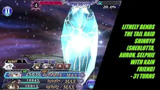 DFFOO Lithely Bends the Tail Shinryu (Chucking Staff for big dmg) - 31 Turns