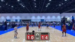 BAE 13-1 vs Eclipse Boys 13/14s Lunar 1st Set
