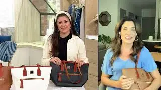 Dooney & Bourke Pebble Leather Small Tote on QVC
