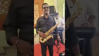 Saxophone player at Kochi || Kerala|| Rimjhim gire saavan || Saxophone Live music