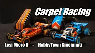 First Time Carpet Racing - Losi Micro B, HobbyTown Cincinnati