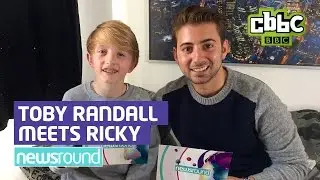 Toby Randall, Vine singer chats to Newsround's Ricky! CBBC