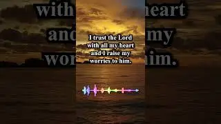 Positive Christian Affirmations for Anxiety | Positive Morning Affirmations | Positive Thinking