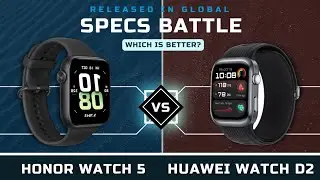 SMARTWATCH BEST 2025!! HONOR WATCH 5 vs HUAWEI WATCH D2 | WHICH IS BETTER?