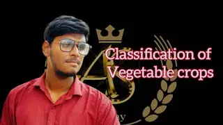 classification of vegetable crops । #BSc_Ag । botanical classification of crops। #agriculture