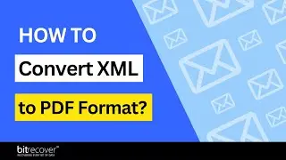 Batch export XML to PDF file format | XML to PDF Conversion tool