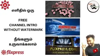 how to create channel intro video in tamil? |  @MDS_Photography_Tamil