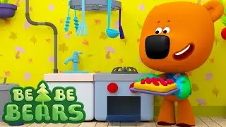 Be Be Bears 🐻🐨 Tough Pie 🍰 Cartoons Collection 💙 Moolt Kids Toons Happy Bear