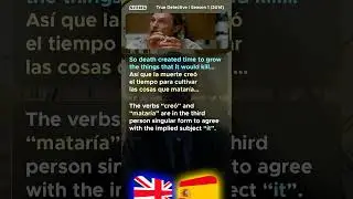 True Detective | Rust Cohle Scene | Scene 11 #shorts #sleng
