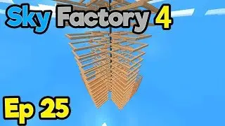 Спасение и работа на ферме! | Minecraft Modpack: Sky Factory 4 | Эпизод 25