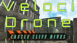 VelociDrone Freestyle | Castle Cliff Dives & Flow Lines in Daylight 🏰🌤️
