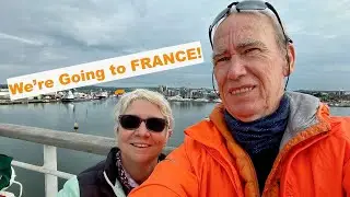 Day01 - Catching the Ferry from Poole to Cherbourg  -  Europe Cycling Tour 2022