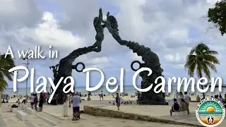 5th Avenue Playa Del Carmen, Mexico | 4K Walking Tour