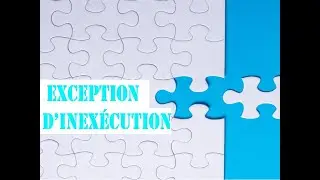 exception d'inexécution