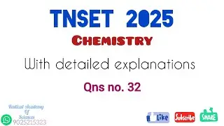 TNSET 2025 | Chemical sciences | Solved questions | Acceptable wave function