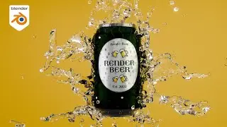 How to Create Photo Realistic Water Splash In Blender | Easy Water Simulation Tutorial