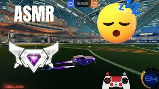ASMR Ranked Rocket League 2s | Grand Champion | Relaxing Controller Sounds