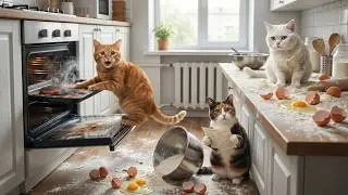 Baking Fail to Sweet Lesson  - Cute Kitten Kitchen Story