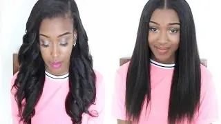 How to Install Clip In Extentions - KRS Hair Group: Knatural Coarse 18