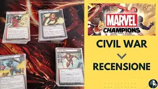 Civil War - Recensione - Marvel Champions LCG Espansione Campagna
