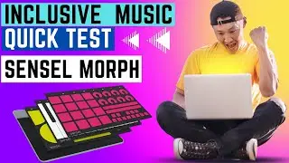 Inclusive Music Quick Test Sensel Morph MIDI Controller #SHORTS