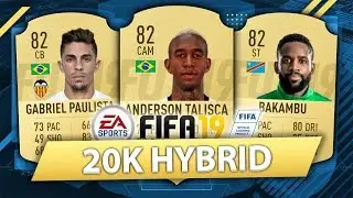 OVERPOWERED 20K HYBRID с ТАЛИСКОЙ! FIFA 19 SQUAD BUILDER