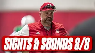 Nebraska Football Fall Camp Sights and Sounds from Huskers' Aug. 8 practice I Nebraska Huskers
