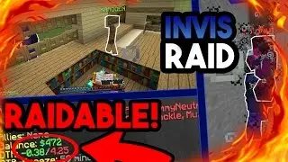 INVIS RAIDING ANOTHER POWER FACTION! RAIDABLE?! - ViperHCF [8]