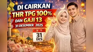 DI CAIRKAN THR TPG 100% DAN GAJI 13 PADA 31 DESEMBER 2025