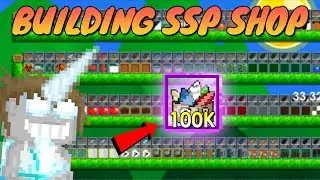 BUILDING NEW SSP SHOP!! 😍 | Growtopia