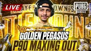 New Golden Pegasus - P90 Crate Opening 🥶 New Stratgey? 😂 10,000 UC Spent