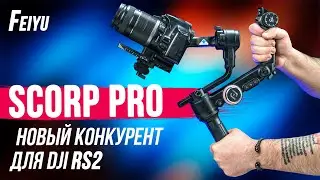 FeiyuTech SCORP PRO - подробный ОБЗОР! Стабилизатор для больших камер. Тесты, примеры стабилизации!