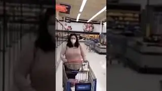 Woman Yells and Screams in Walmart #drama #trending #ytshorts