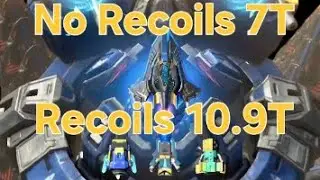 No Recoils 7T VS Recoils on 10.9T: Recoils Do Major To Bosses? No! Wing Fighter Comparison Tests