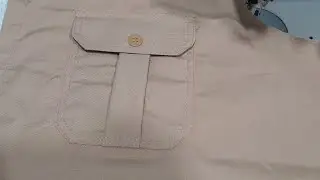 tutorial menjahit saku baju pramuka
