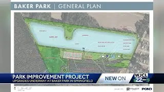 Major upgrades to Baker Park in Springfield are underway