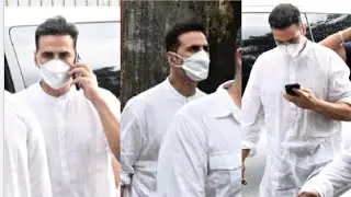 Akshay Kumar Attends Aanand L Rai Mother Funeral, Hours After His Mom Aruna Bhatia FuneraI