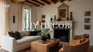 DIY French Farmhouse Decor: Elegant & Easy Linen Scrap Art for Your Home
