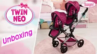 Bayer Design #26267AA Zwillingspuppenwagen Twin Neo | Unboxing-Video zum Aufbau
