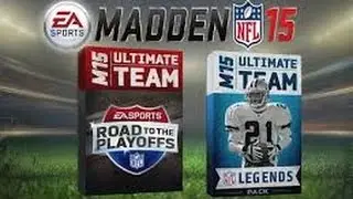 MUT 15 LEGENDARY PACK OPENING - update