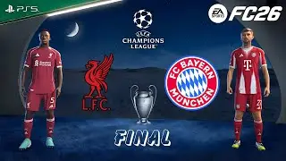 FC 26 | Liverpool vs Bayern Munich | UCL Final | Salah vs Kane Epic Showdown!