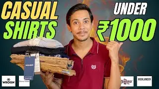Best Casual Shirts for Men Under ₹1000 : Budget Haul & Review 