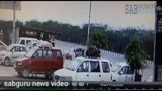 Sabguru video of road accident in sirohi