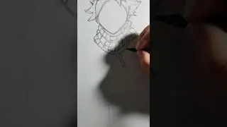 Drawing Natsu from Fairy tail!!