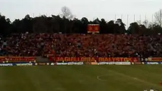 Jagiellonia - GKS Bełchatów początek