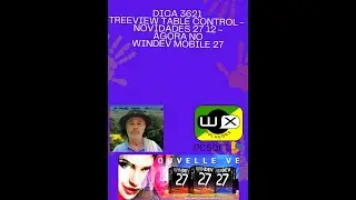 DICA 3621 TreeView Table control -  novidades 27 12 - Agora no Windev Mobile 27