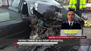 Patru tineri și-au găsit sfârșitul într-un accident la Dorna Candrenilor