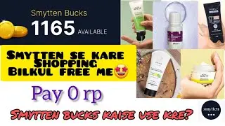 how to use smytten bucks/smytten bucks kaise use kre?#freeshopping #smytten#bucks