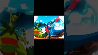Ash GRENINJA Takes Revenge On Sceptile #pokemon #greninja #viralshort