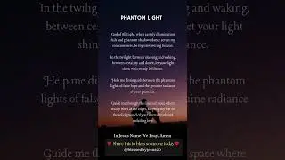 Late Night Prayer for Light in the Darkness